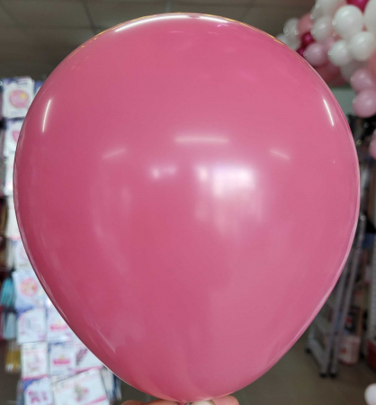 Set 50 baloane latex retro roz salbatic 25 cm [1]