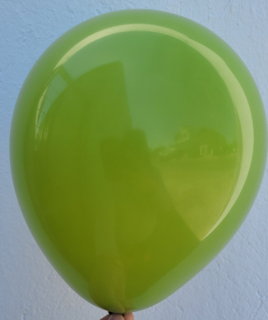 Set 50 baloane latex retro verde deschis 25 cm [3]