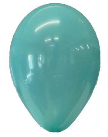 Set 50 baloane latex verde menta 23 cm [0]