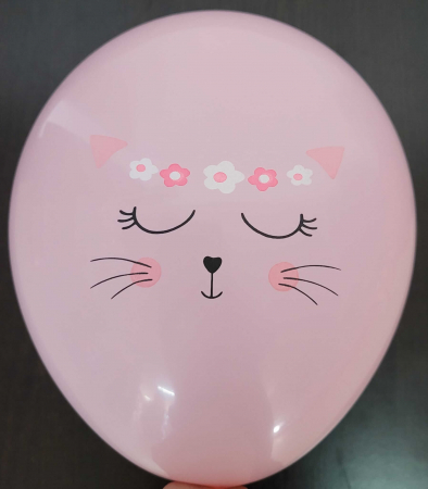 Set 6 baloane de latex pisici 30 cm [5]