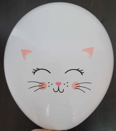 Set 6 baloane de latex pisici 30 cm [3]