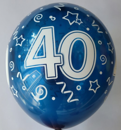 Colorate La multi ani 40 de baloane 6 bucati 12 inch (30 cm) [3]