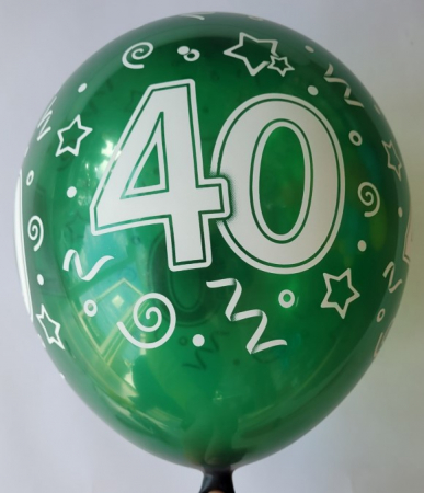 Colorate La multi ani 40 de baloane 6 bucati 12 inch (30 cm) [2]