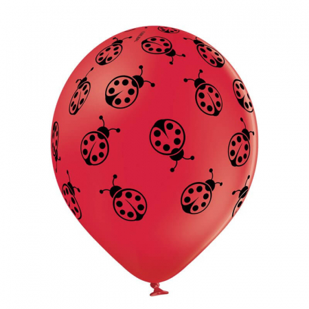 Set 6 baloane latex buburuza 30 cm 5414391003710 [2]