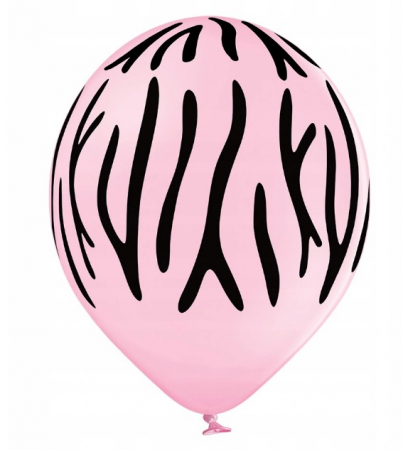 Set 6 baloane latex dungi zebra 30 cm [2]