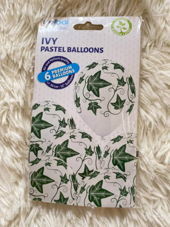 Set 6 baloane latex Iedera 30 cm [2]