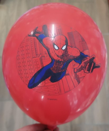 Set 6 baloane latex imprimate Spiderman 27.5cm 0013051559014 [2]