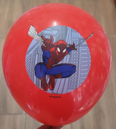 Set 6 baloane latex imprimate Spiderman 27.5cm 0013051559014 [1]