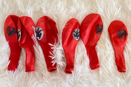Set 6 baloane latex imprimate Spiderman 27.5cm [4]