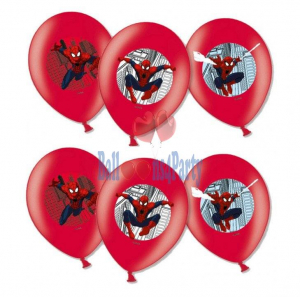 Set 6 baloane latex imprimate Spiderman 27.5cm [6]