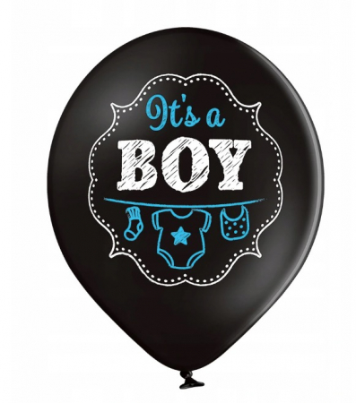 Set 6 baloane latex It's a boy 30 cm [1]