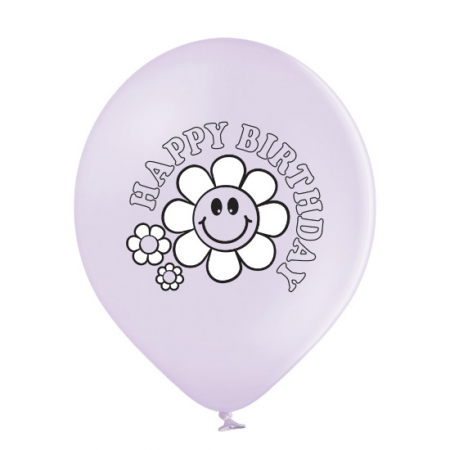 Set 6 baloane latex Margareta / Daisy 30 cm [3]