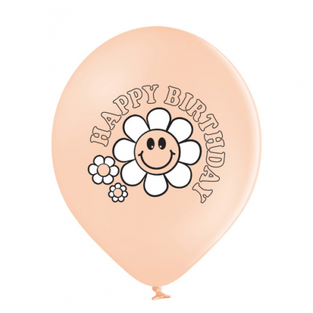 Set 6 baloane latex Margareta / Daisy 30 cm [5]