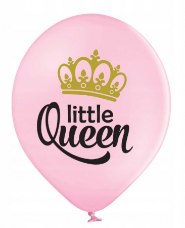 Set 6 baloane latex micuta regina / little queen 30 cm [1]