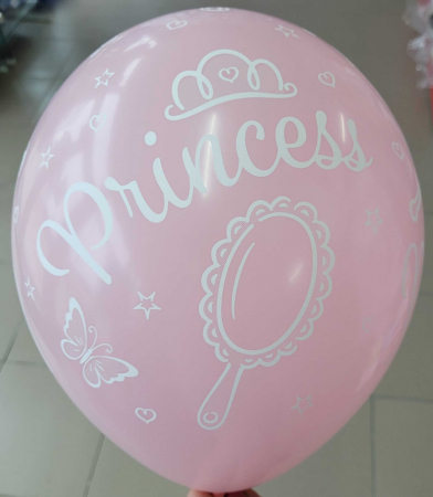 Set 6 baloane latex Princess printesa 30cm [1]