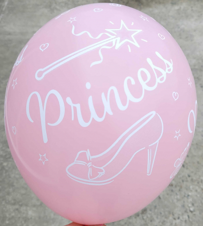 Set 6 baloane latex Princess printesa 30cm [2]