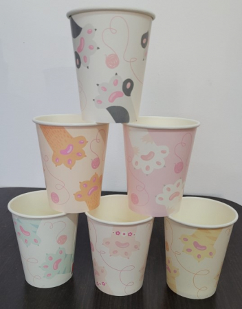 Set 6 pahare pisici 220 ml [3]