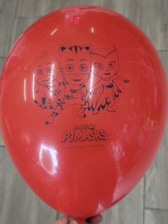 Set 8 baloane latex Eroi in Pijama / Pj Mask 27.5 cm [1]