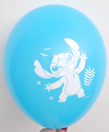Set 8 baloane latex Stitch si Angel 25 cm [2]