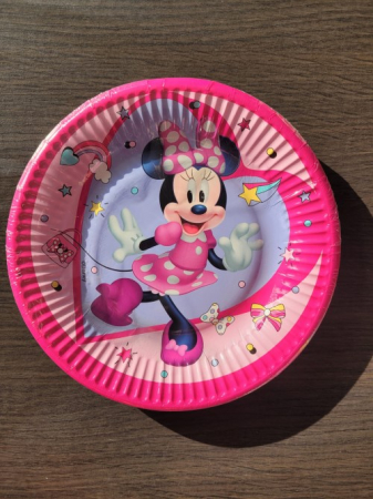 Set 8 farfurii Minnie Mouse 19.5 cm [2]