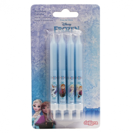 Set 8 lumanari tort Frozen 8 cm [5]