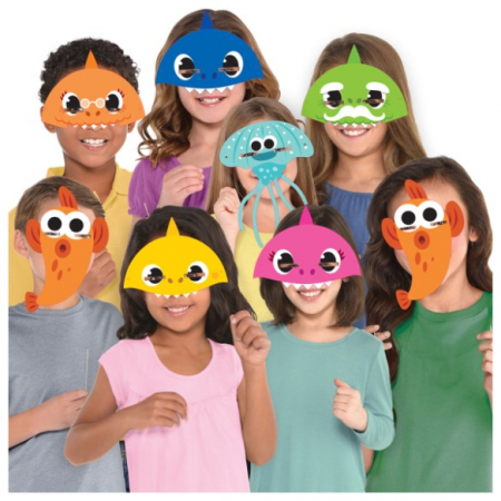 Masti - Set 8 masti Baby Shark 18 x 13 cm