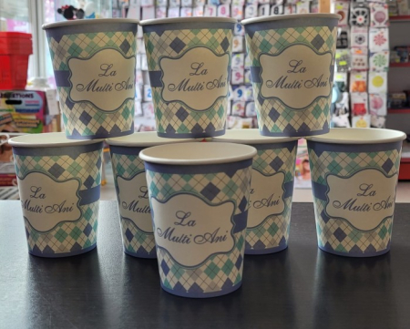 Set 8 pahare La multi ani albastre 235 ml [1]