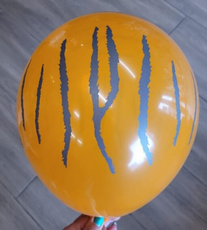 Set 9 baloane latex print animal 30 cm [1]