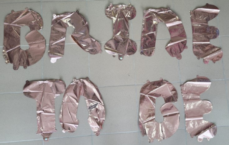 Set baloane folie Bride To Be rose gold 40cm [2]