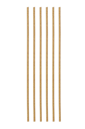 Articole pentru petrecere - Set lumanari tort 16.5cm aurii 16buc