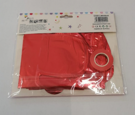 Set baloane folie Te iubesc rosu 40cm [4]