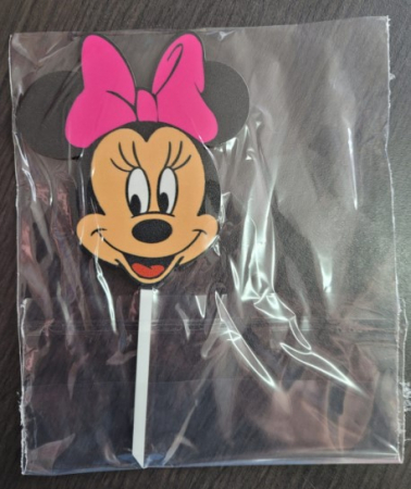 Decor tort lemn Minnie Mouse 10 x 11 cm [4]