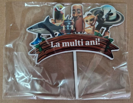 Topper lemn Brainrot 15 x 7 cm [5]