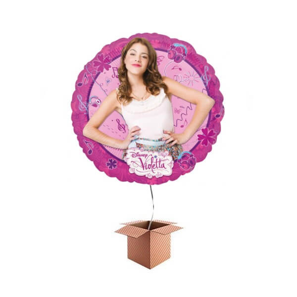 Balon folie Disney Violetta 43 cm 0026635280419 Umflat cu heliu