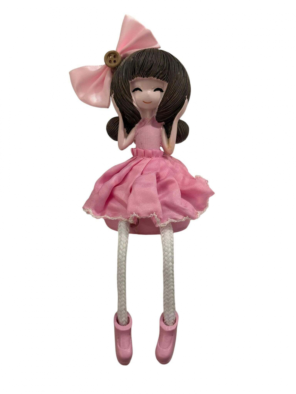 Papusica decor fetita Roz