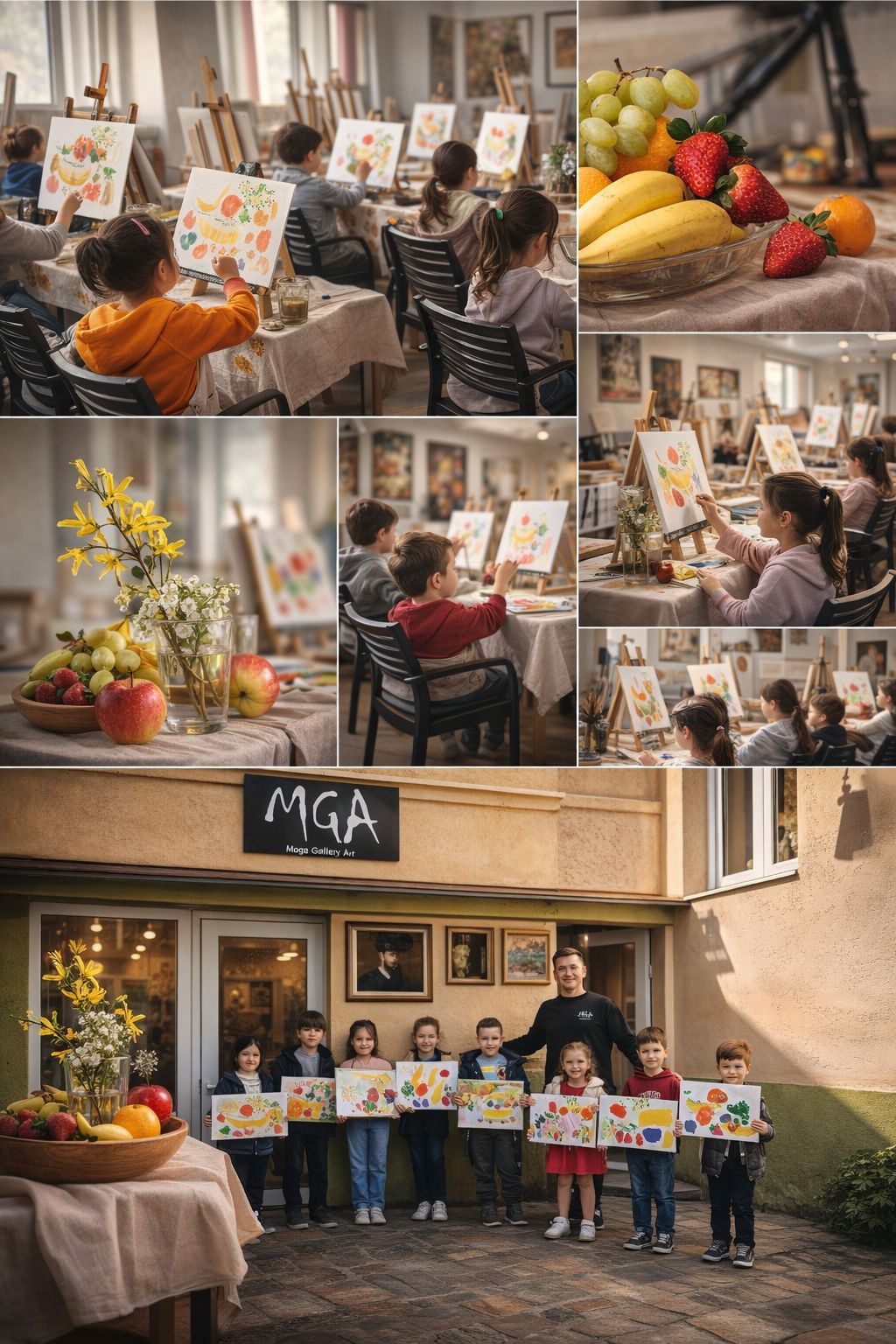 Scoala Altfel - la sediul MGA Moga Gallery Timisoara