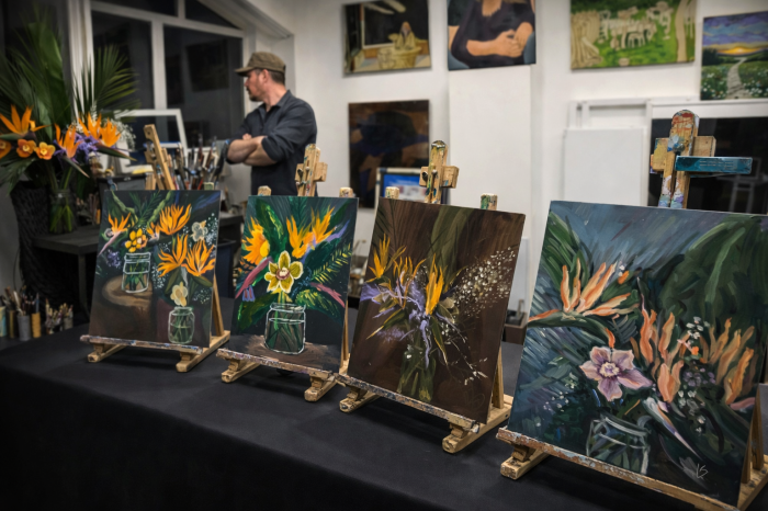 Expoziții - Ateliere Caricatura - Pictura pe panza [12]