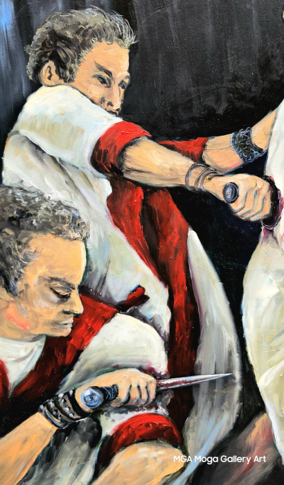 Jullius Cezar last moments - Original work [4]