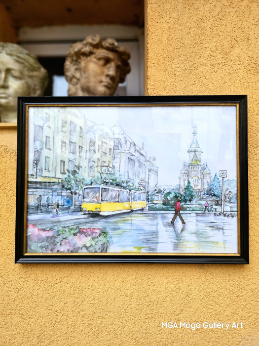 Timisoara anii 70 aqarela [3]