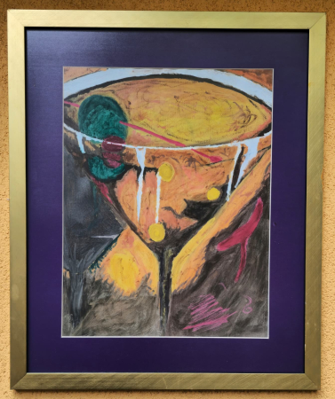 Lucrari (Paintings) - Special drink - mixt tehnic, graphic and aquarelle