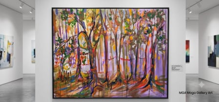Artă modernă - FOREST AUTUMN -   TABLOURI OFERTA VERII!! -50%! ORIGINAL WORK