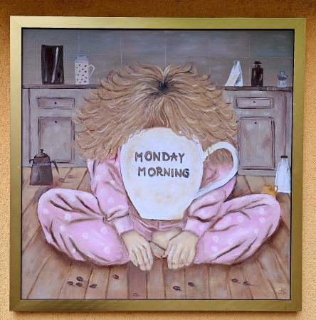 Artă modernă - Monday coffee