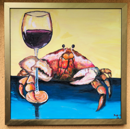 Artă modernă - The Red Wine
