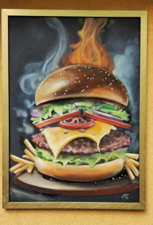 Artă modernă - The Burger