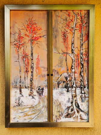 Artă modernă - Window Winter