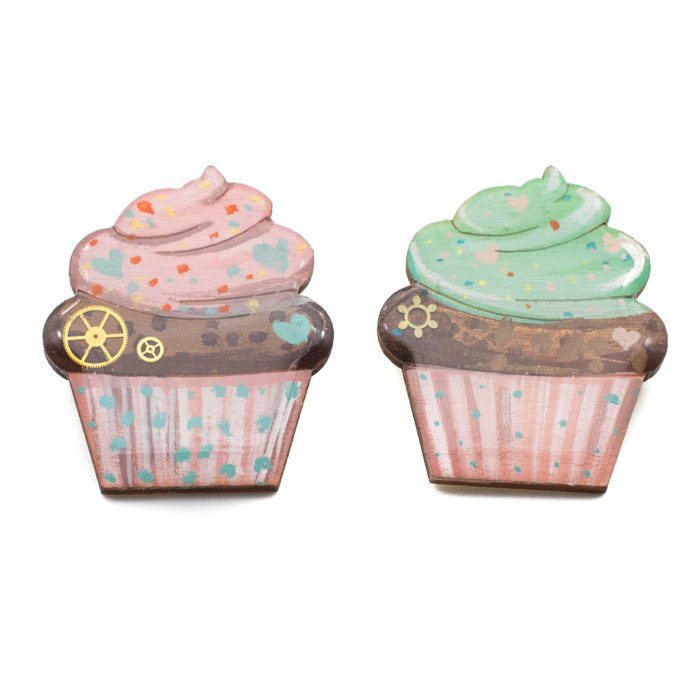 Brosa LEMN Green Cupcake [3]