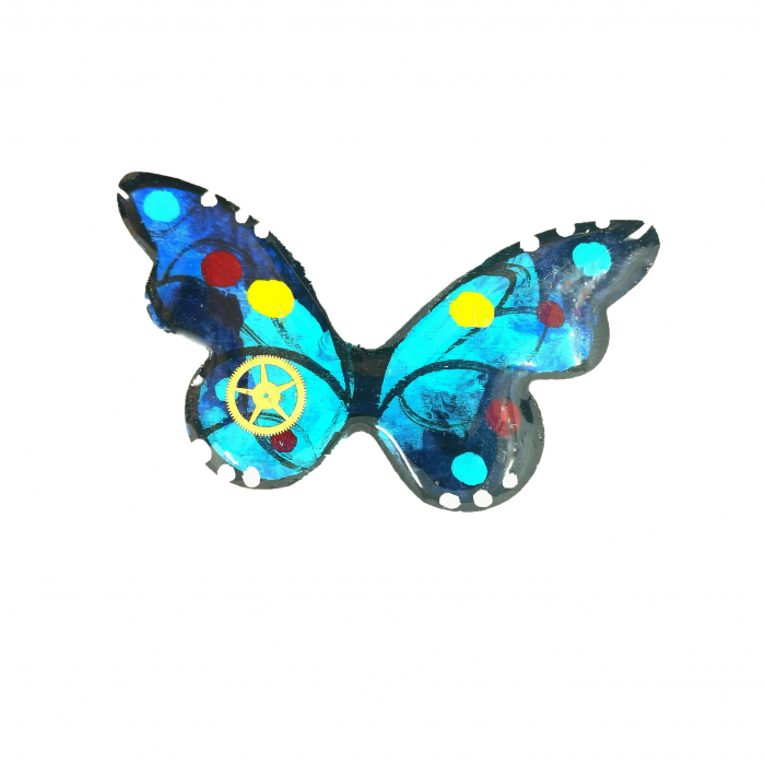 Brosa LEMN Butterfly Blues [2]