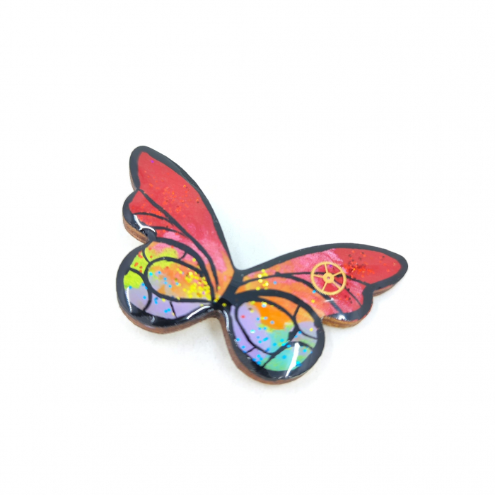 Brosa LEMN Butterfly Reddish [2]