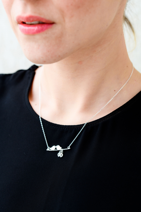 Colier 'Two Little Birds' Argint 925 [3]