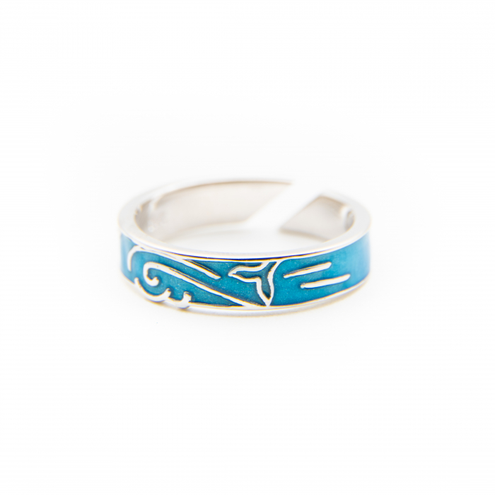 Inel Argint 925  MERMAID ' Aquamarine ' [2]